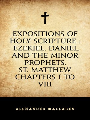 cover image of Expositions of Holy Scripture